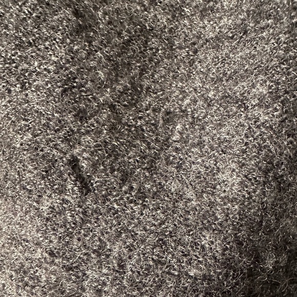 SPARROW Anthropologie Gray 100% Merino Wool XS Double Breasted Fit Flare Sweater - Picture 14 of 16